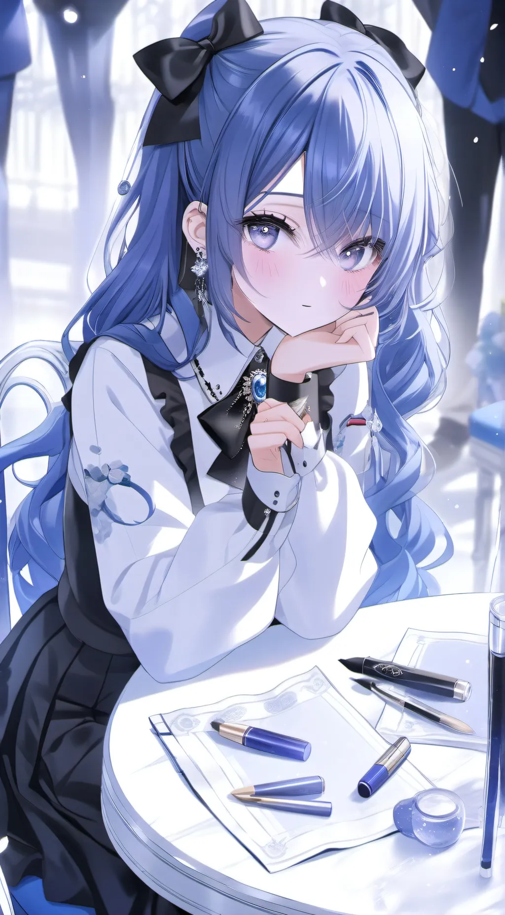 ai character: ♥︎-Diana-♡ background