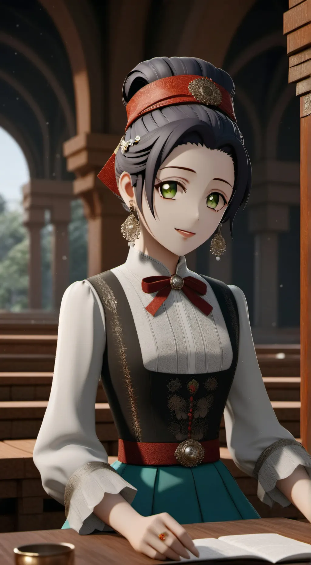 ai character: bnha background