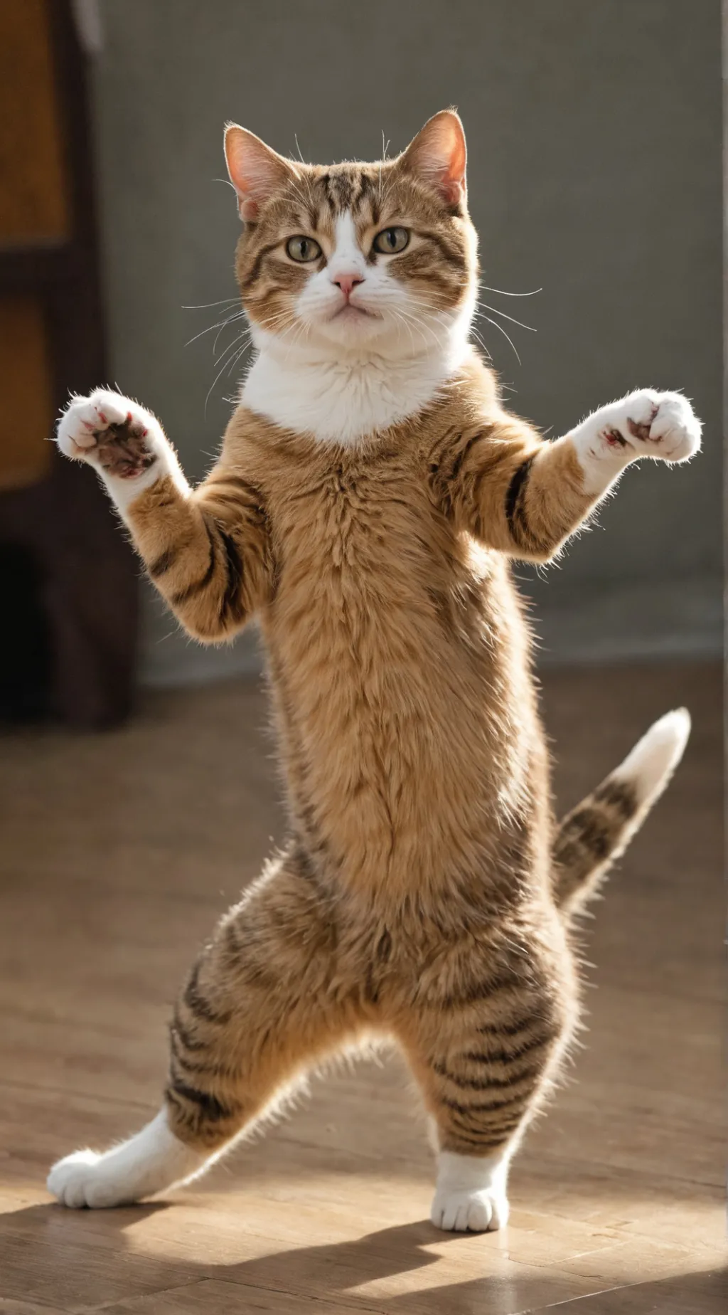 ai character: Cat background