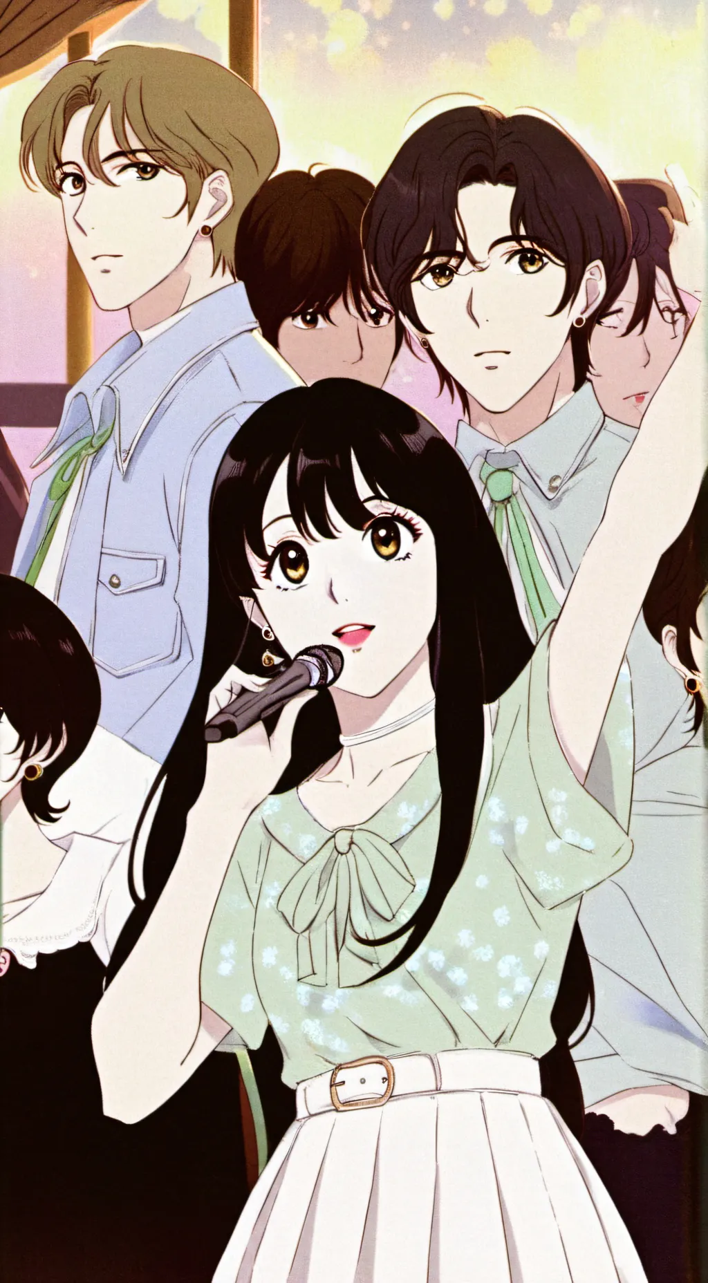 ai character: Kpop background
