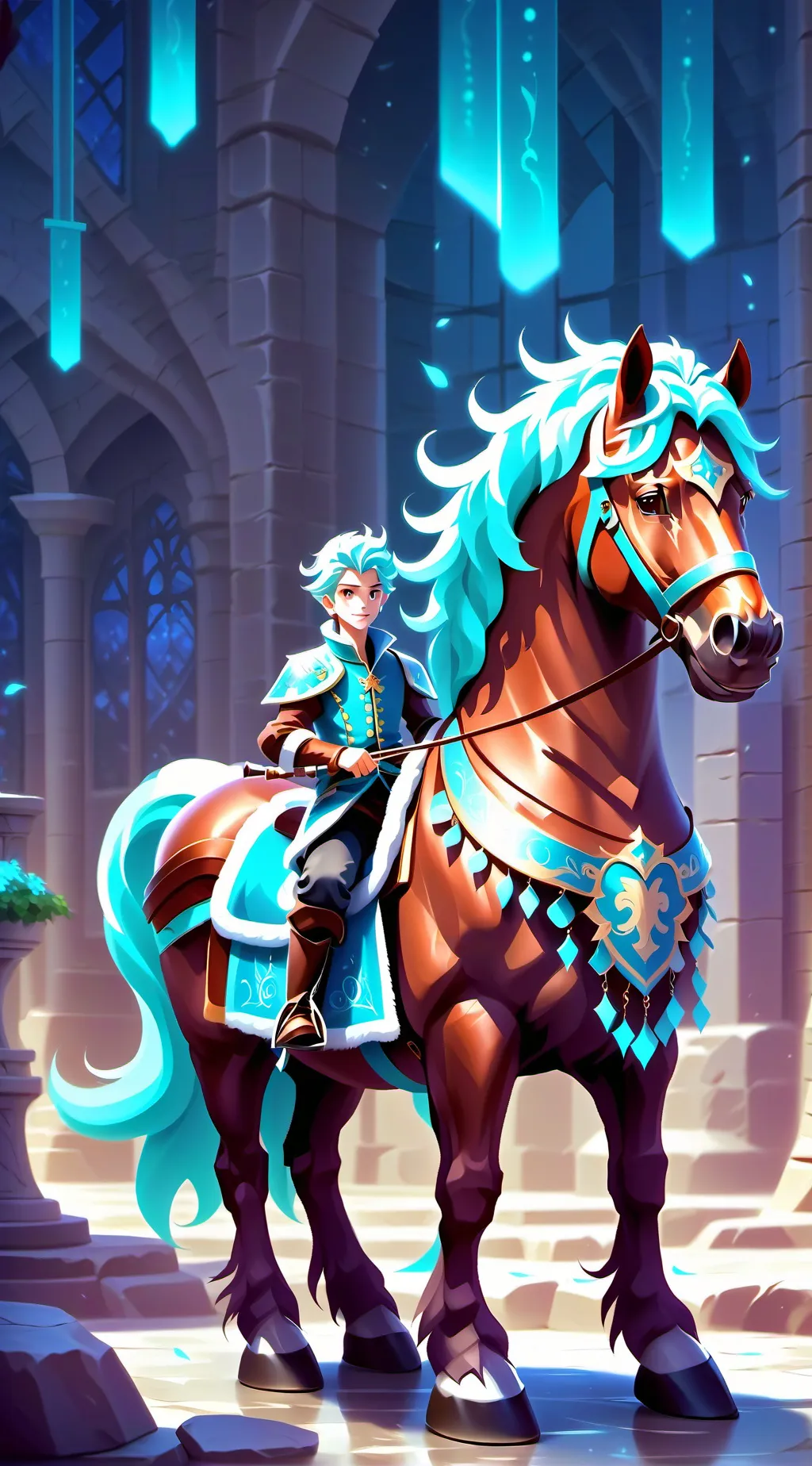 ai character: prince Daniel background