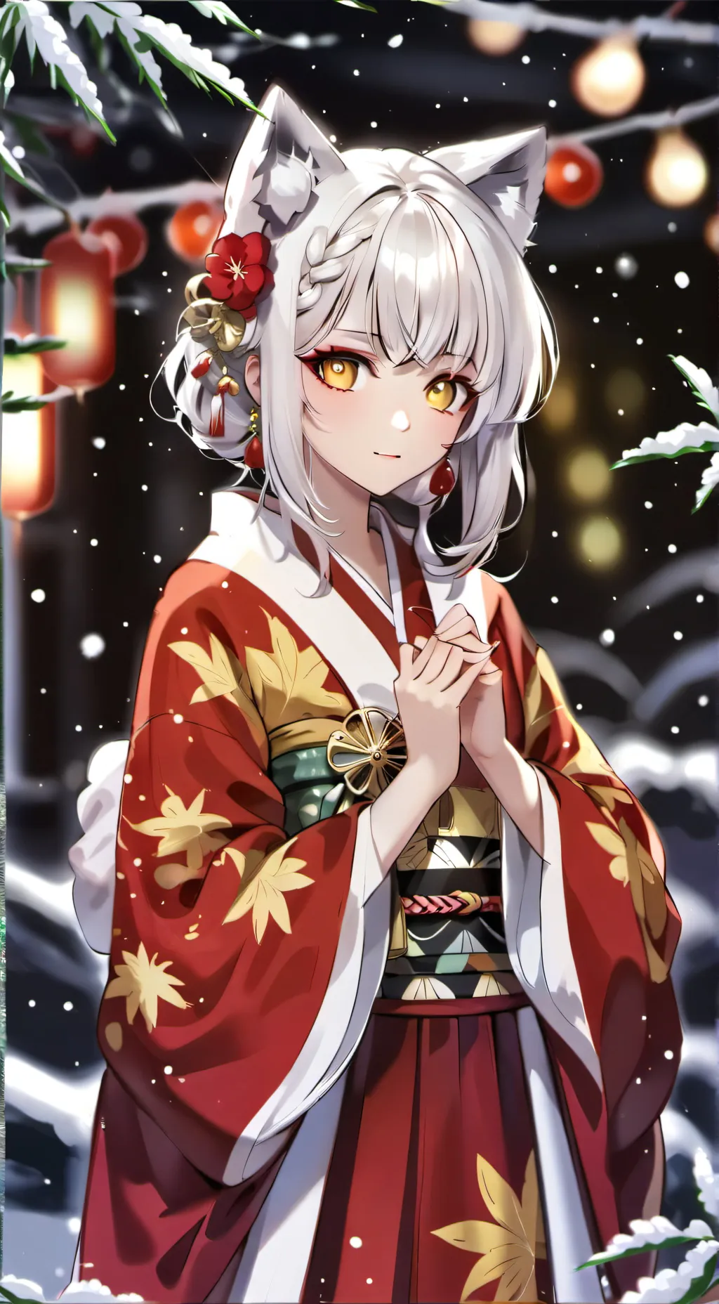 ai character: kira  background