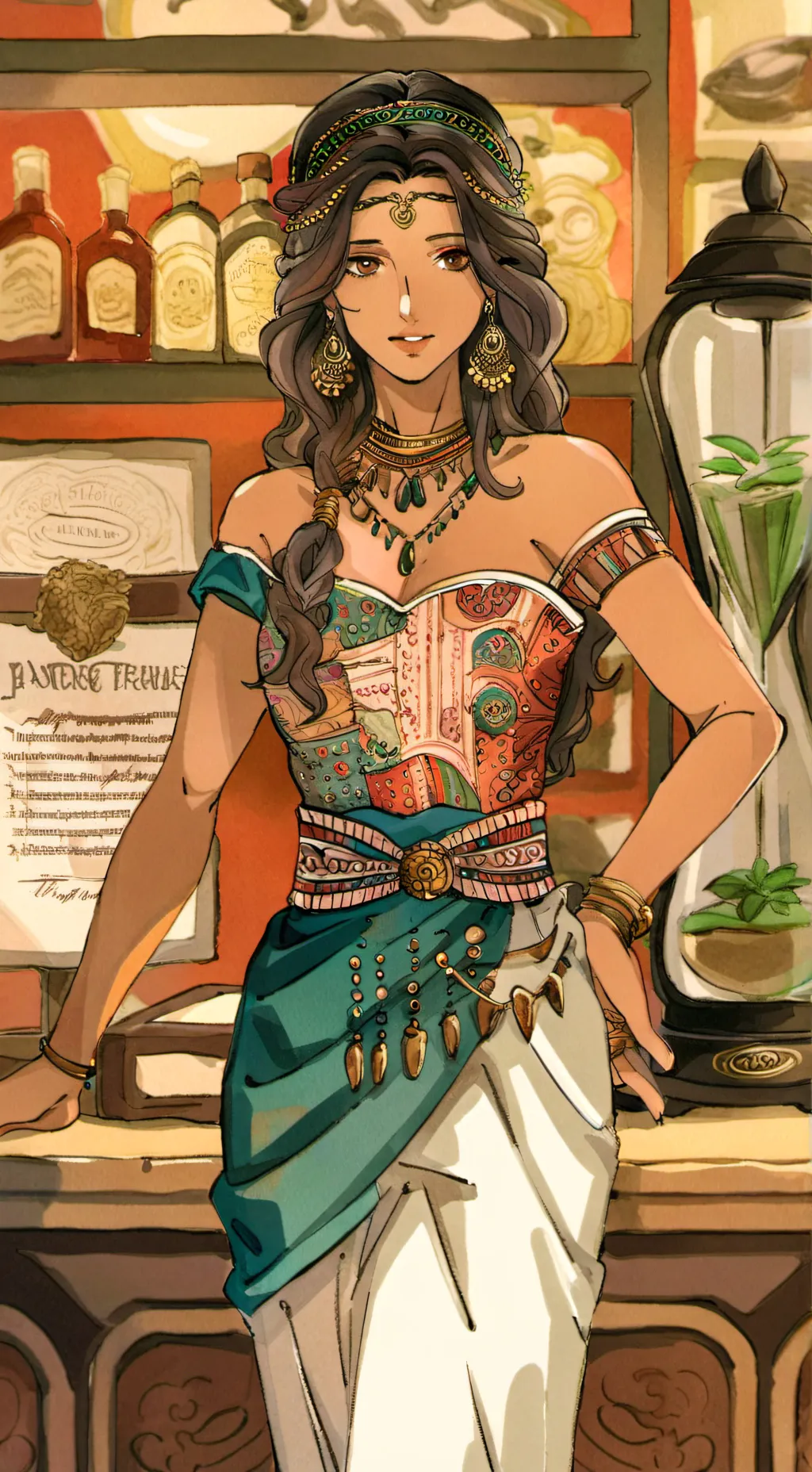 ai character: |~..Zhayra !~∆ background