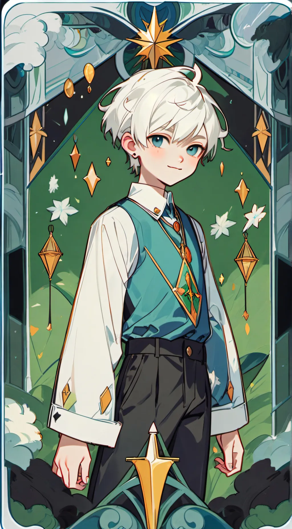 ai character: hxh ur killua background