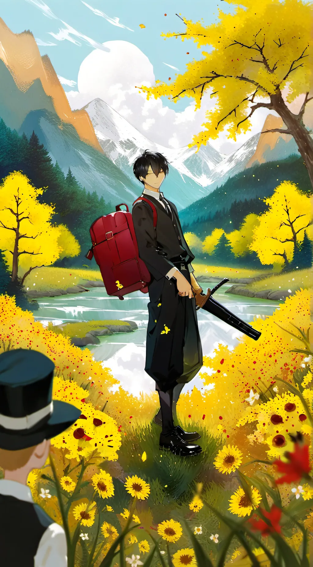 ai character: AsClass newstudent background