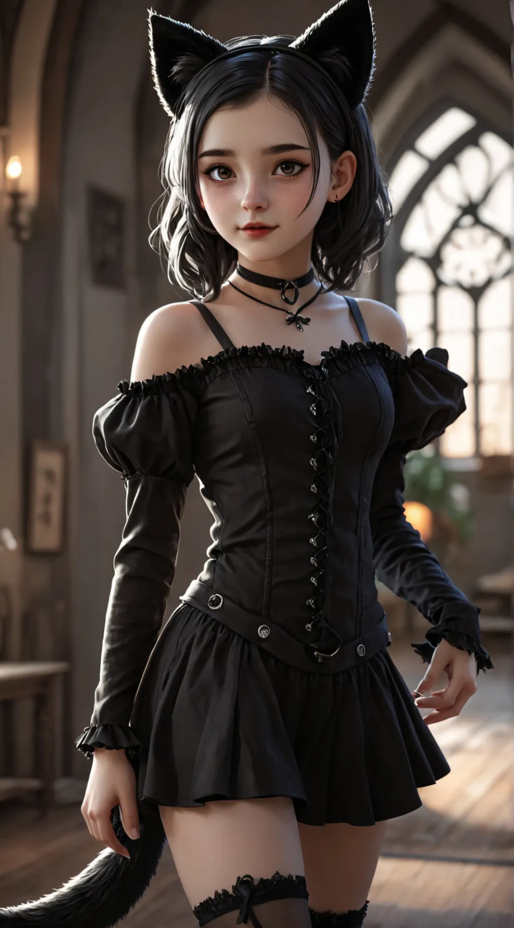 ai character: Nicole background