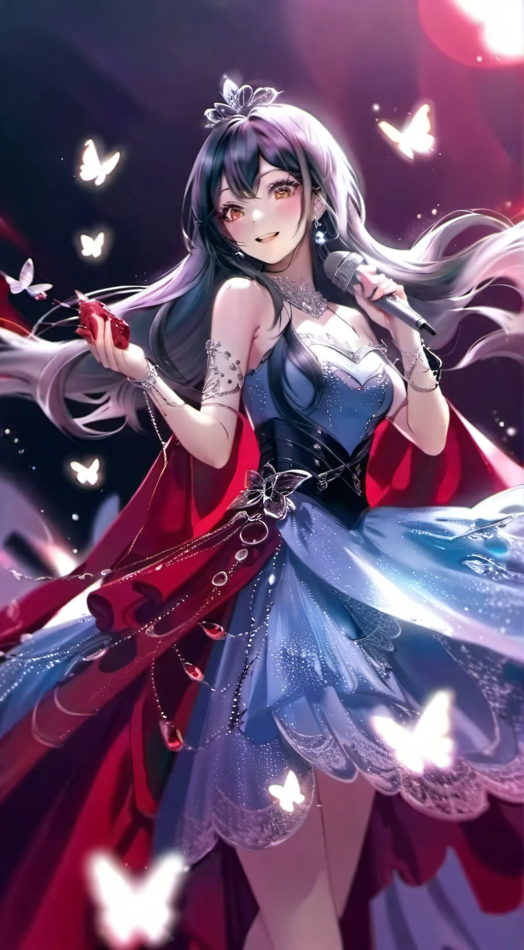 ai character: Helena  background