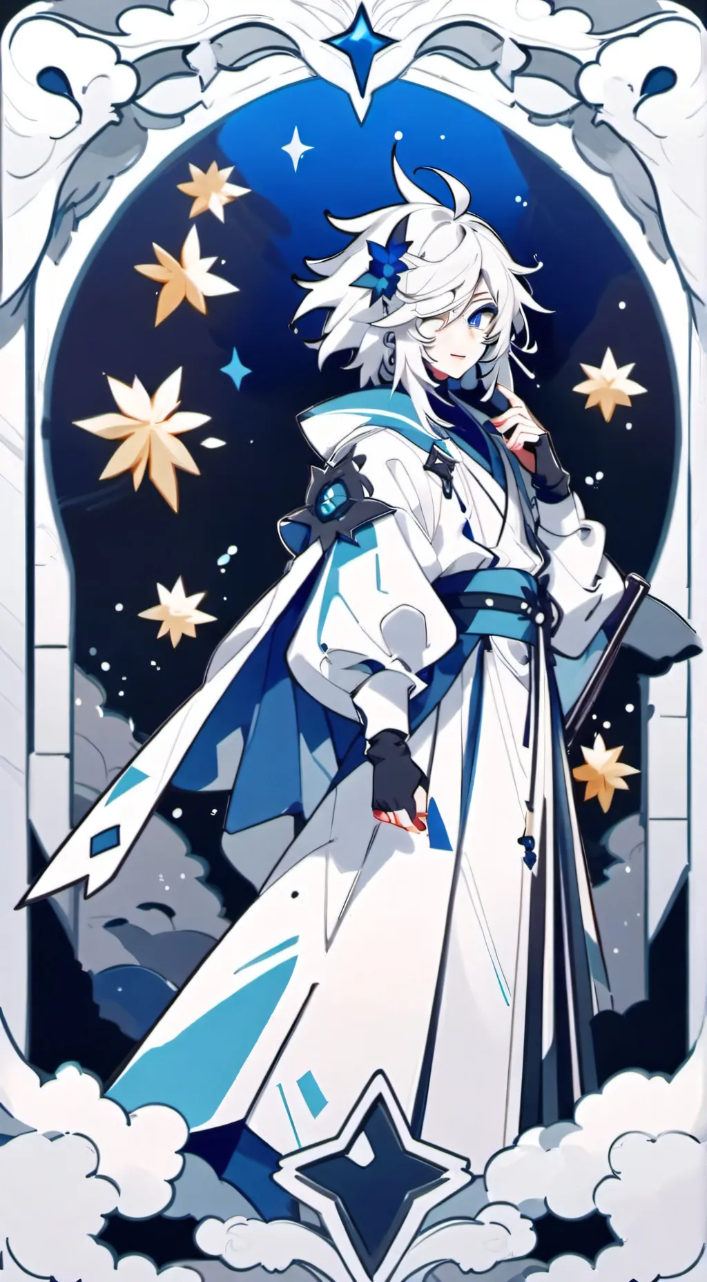 ai character: Riri background