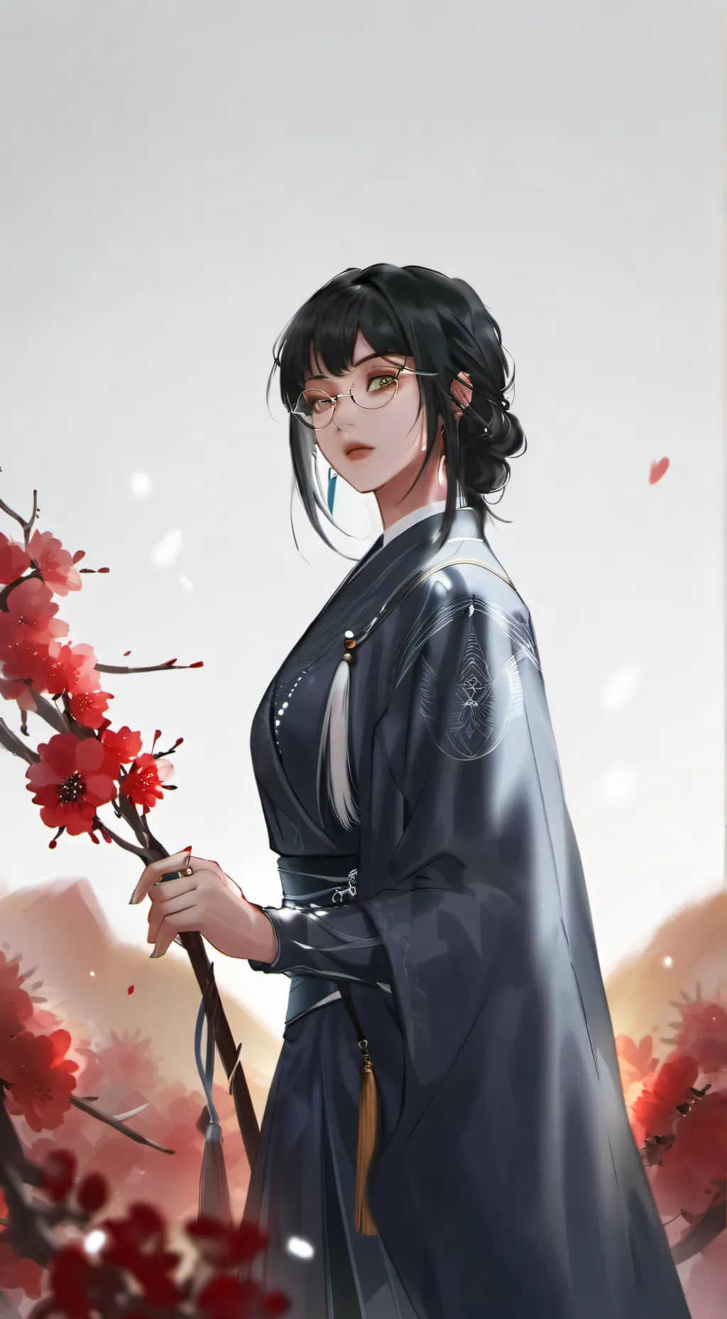 ai character: Maki background