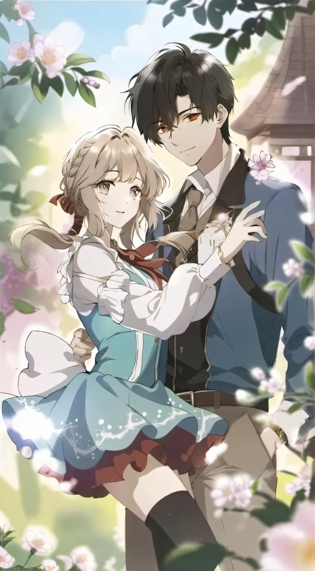 ai character: luna  background