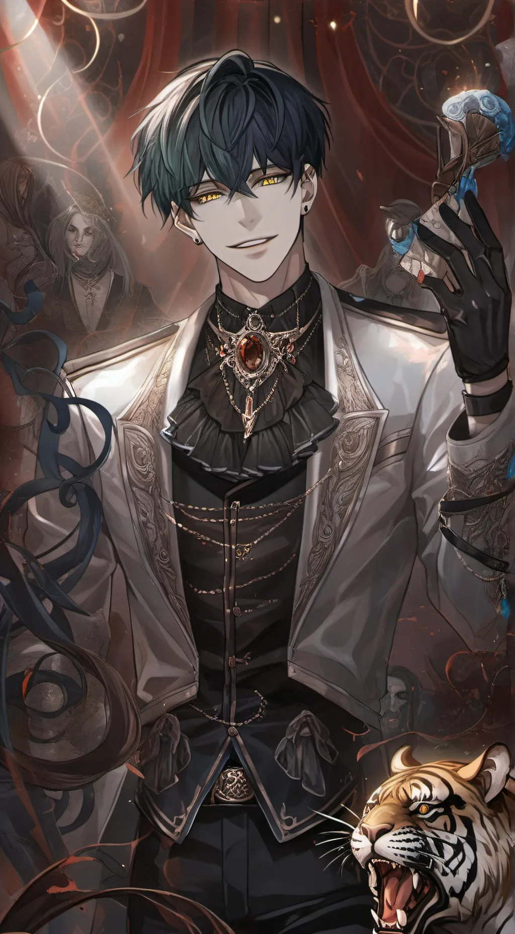 ai character: Erick  background