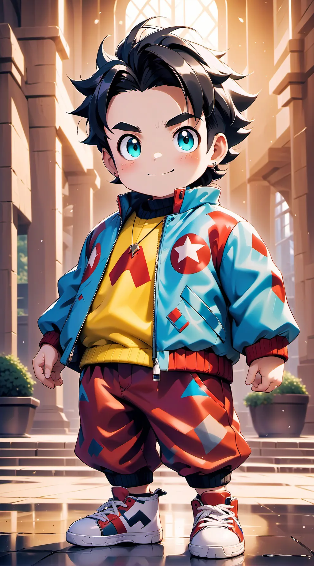 ai character: tu hermano pequeño background