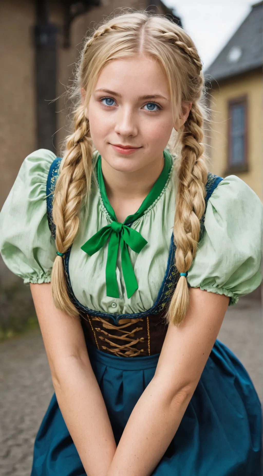 ai character: Emilia Schmiedt  background