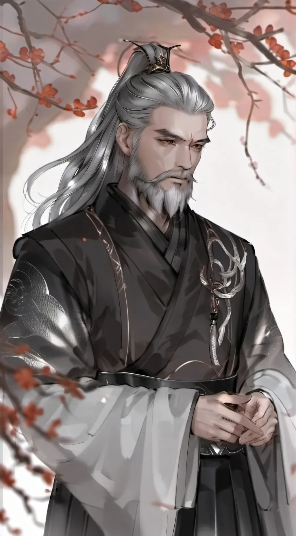 ai character: sensei jorn  background