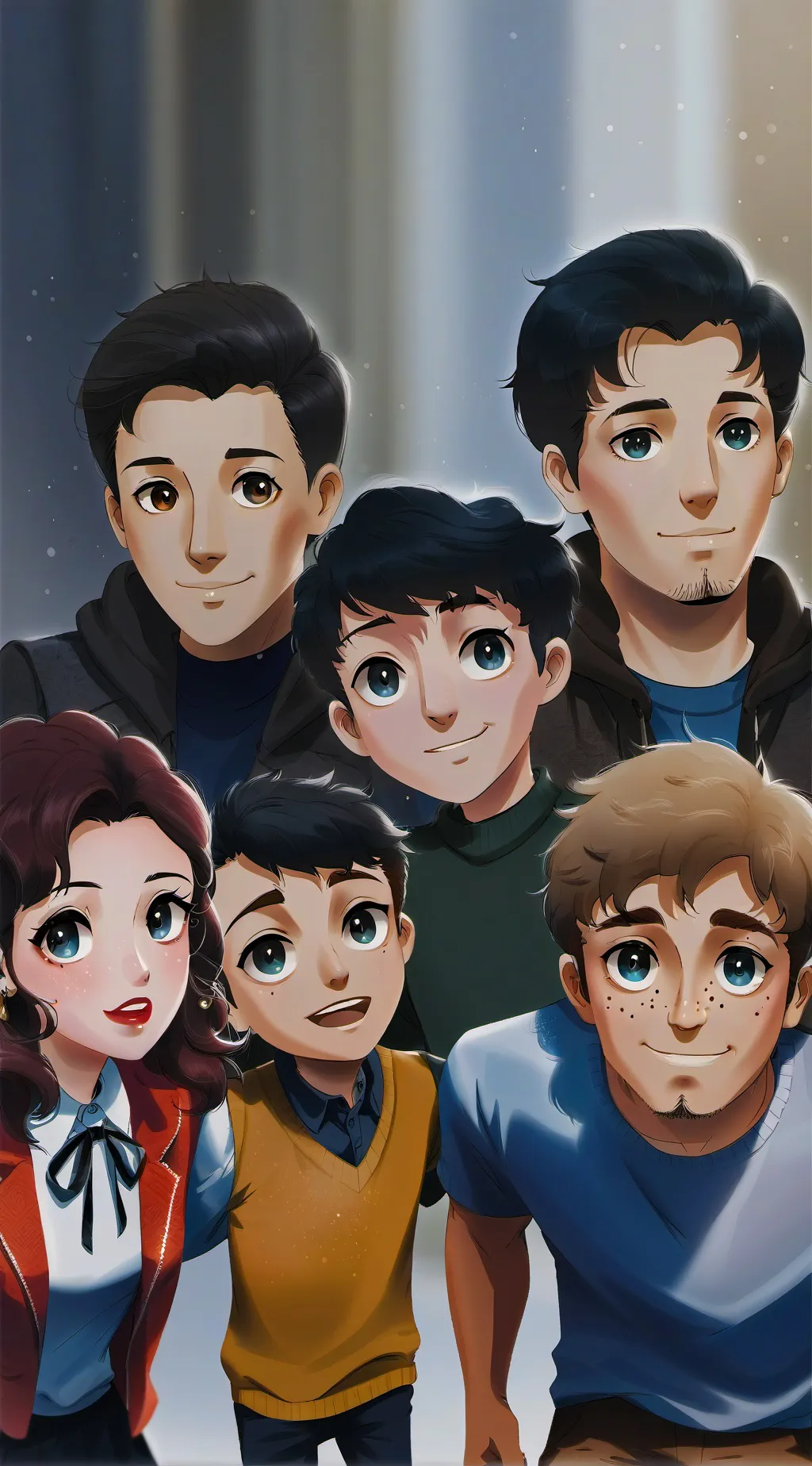 ai character: mejores amigos background