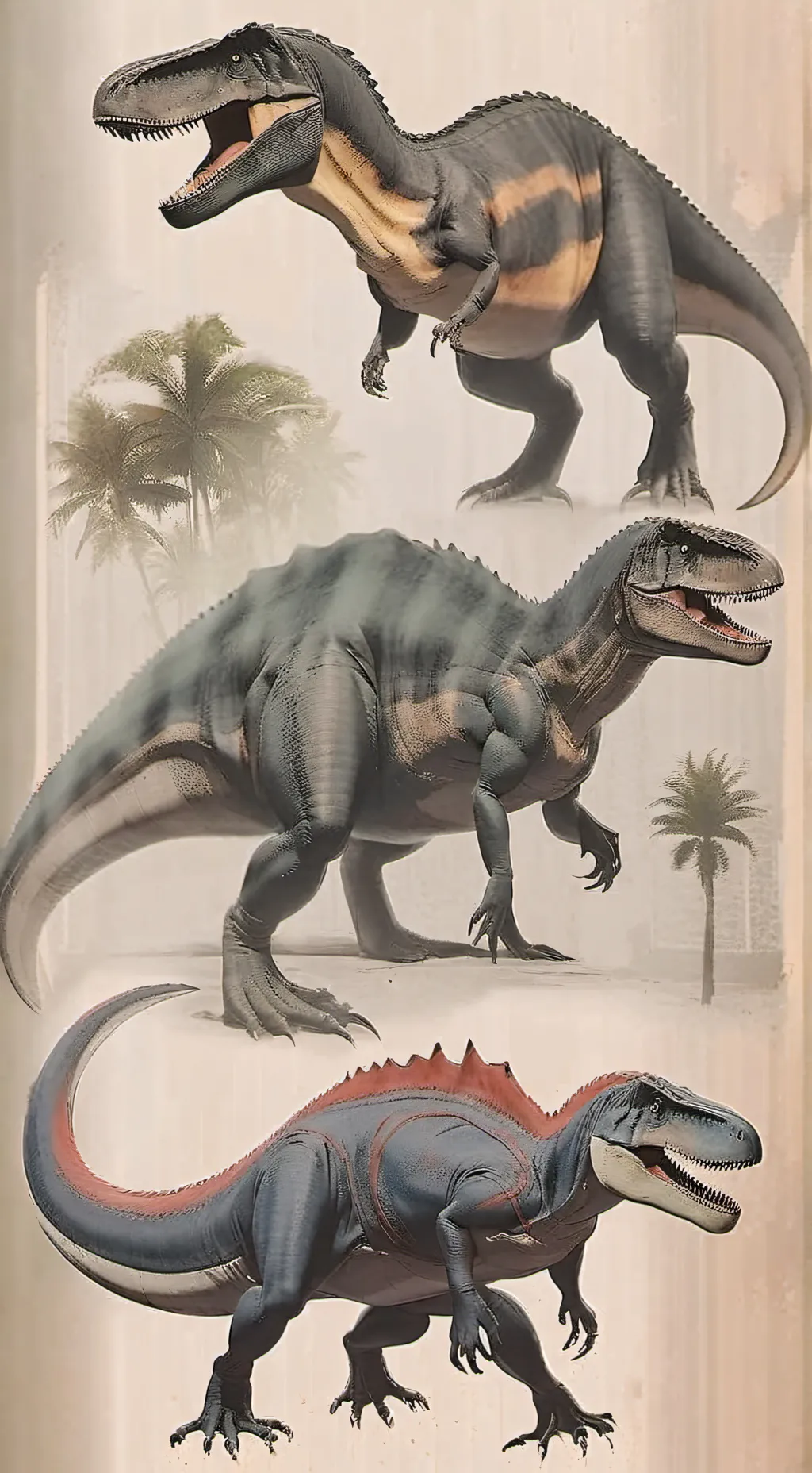 ai character: d-rex  background