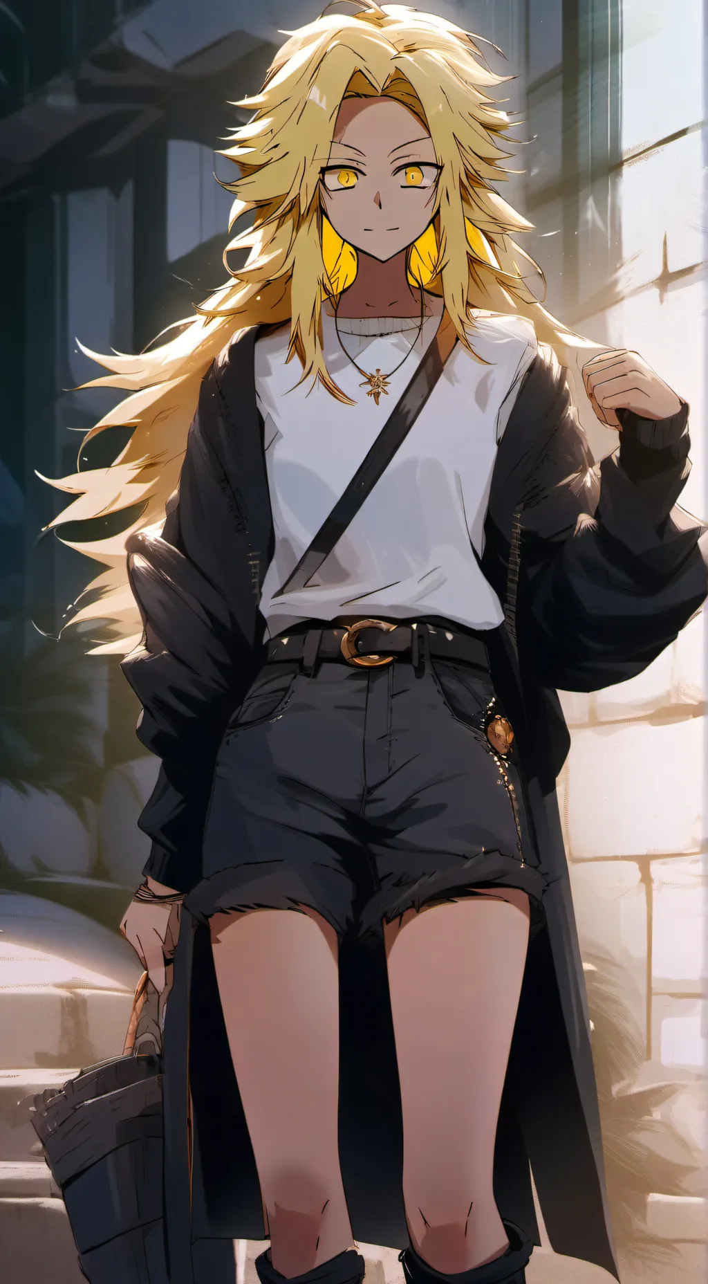 ai character: Denkis lil sibling background