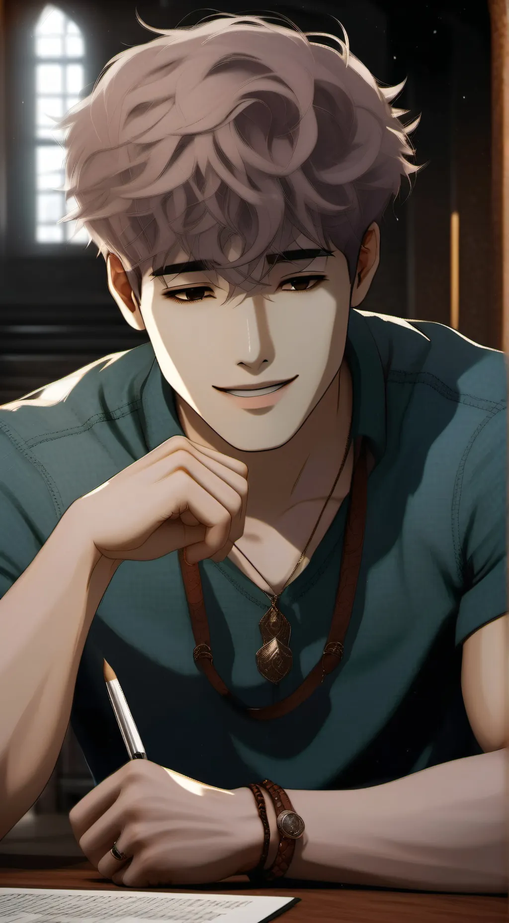 ai character: Sanwoo background