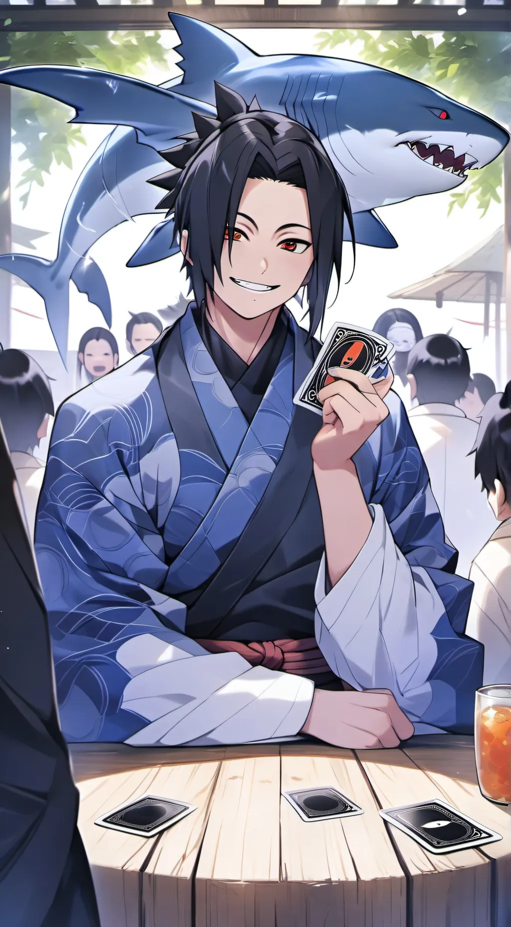 ai character: Akatsuki background