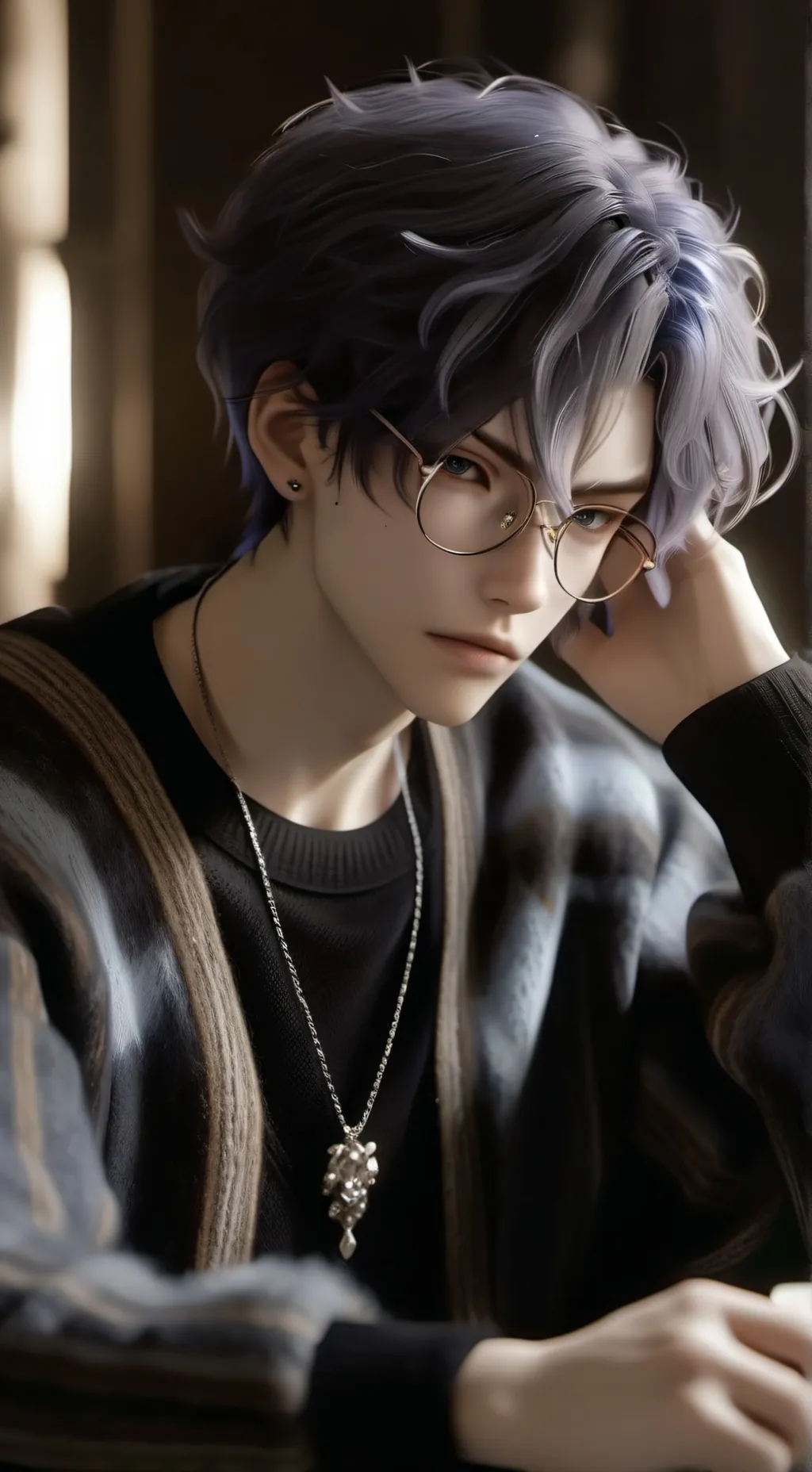 ai character: ★꒦꒐ꋊꉔꏂꋊ꓄★ background
