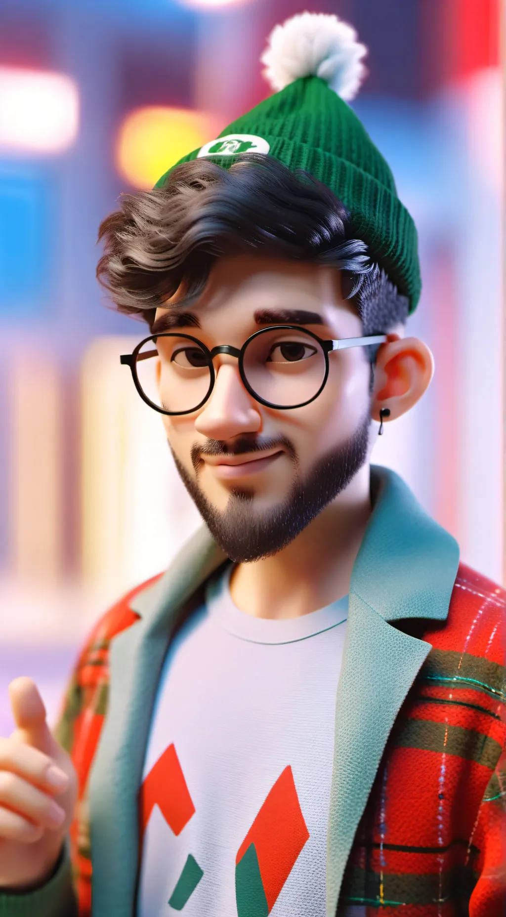 ai character: Héctor Krampuss background