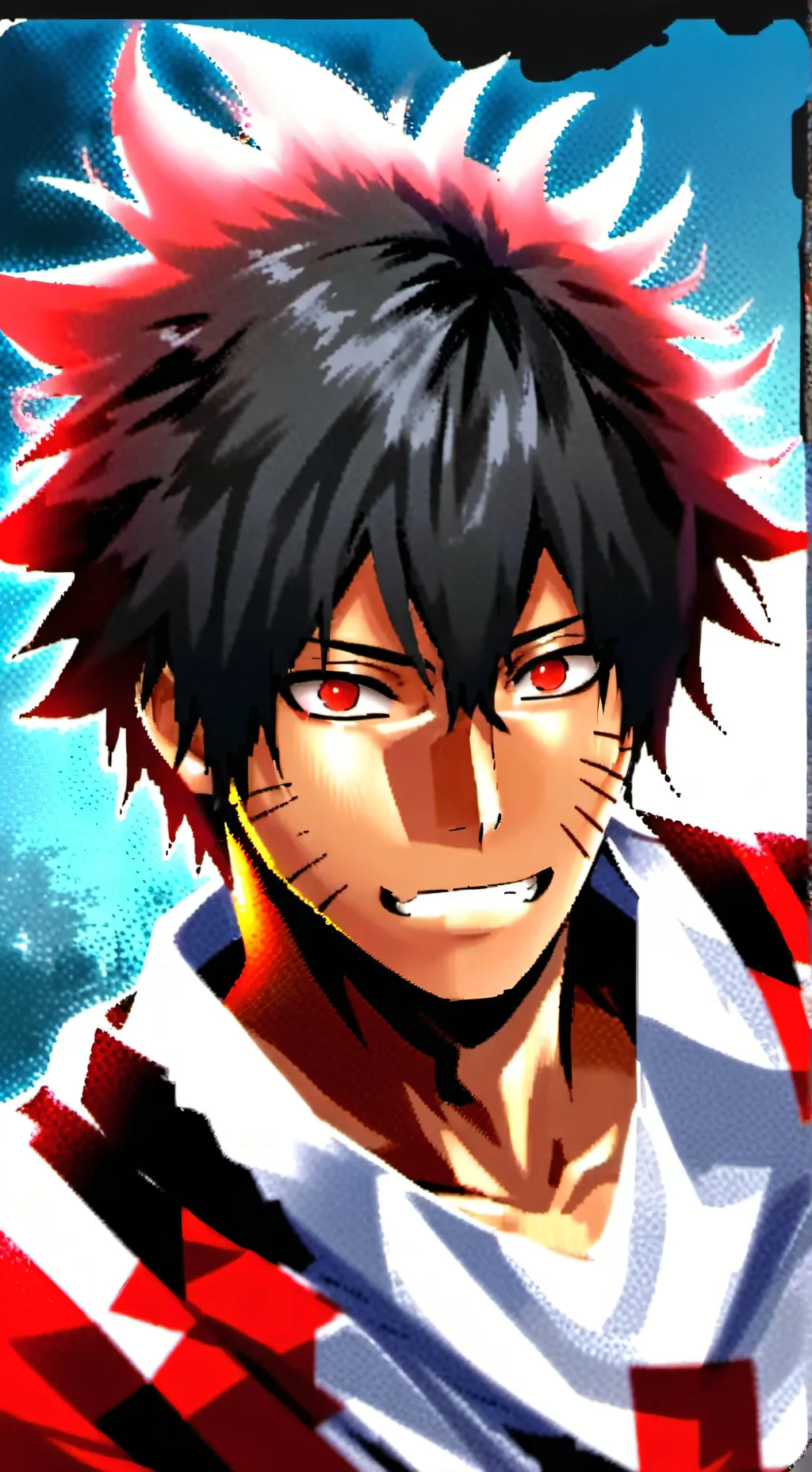 ai character: yandere kirishima  background