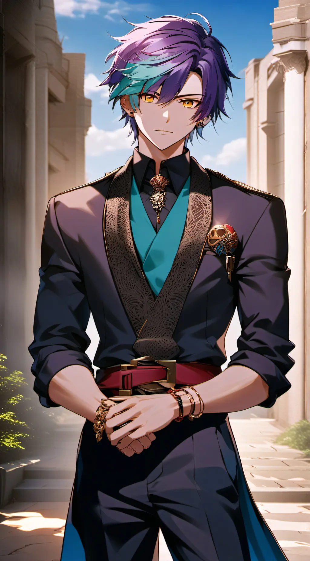 ai character: Reon Takashi background