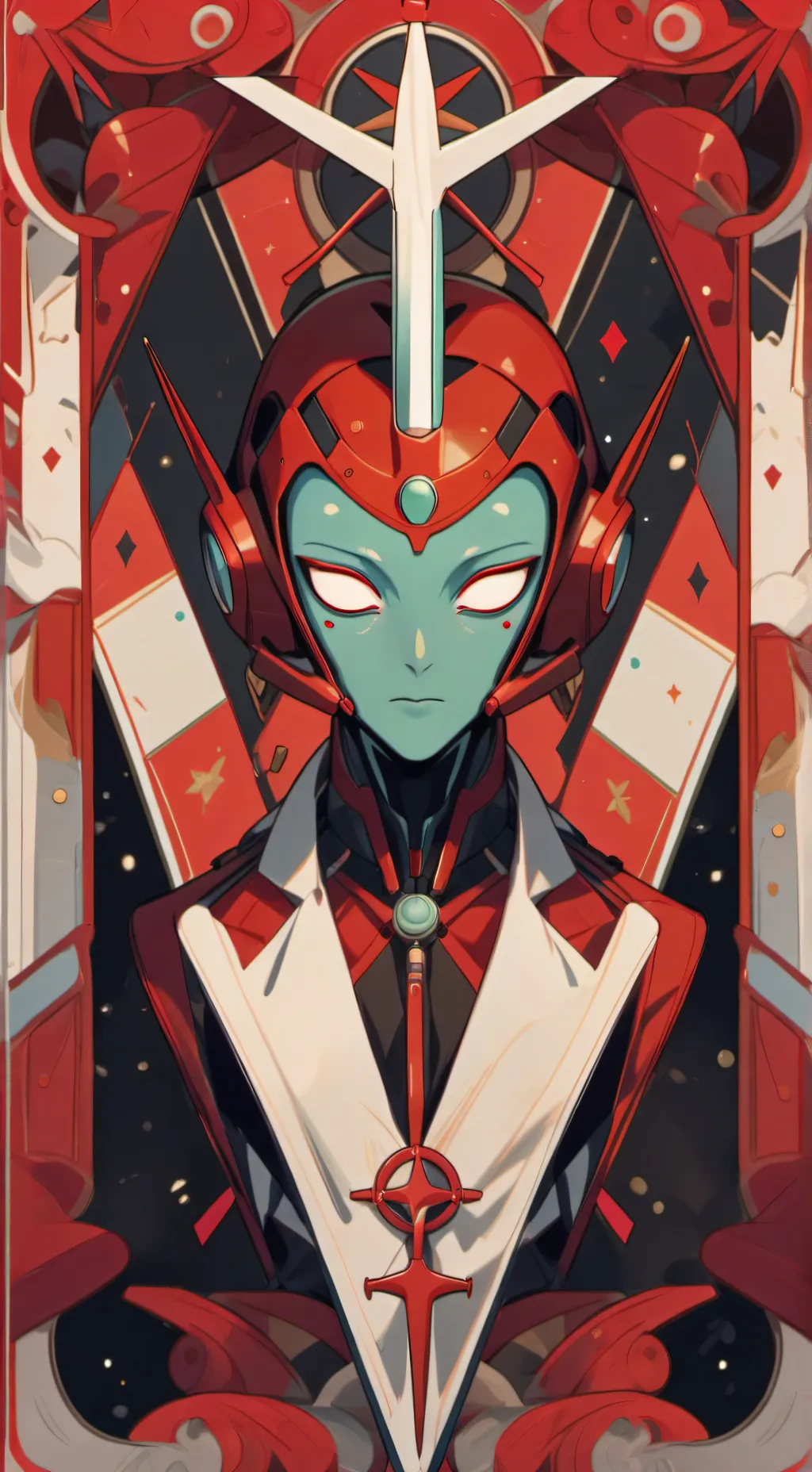 ai character: robot background