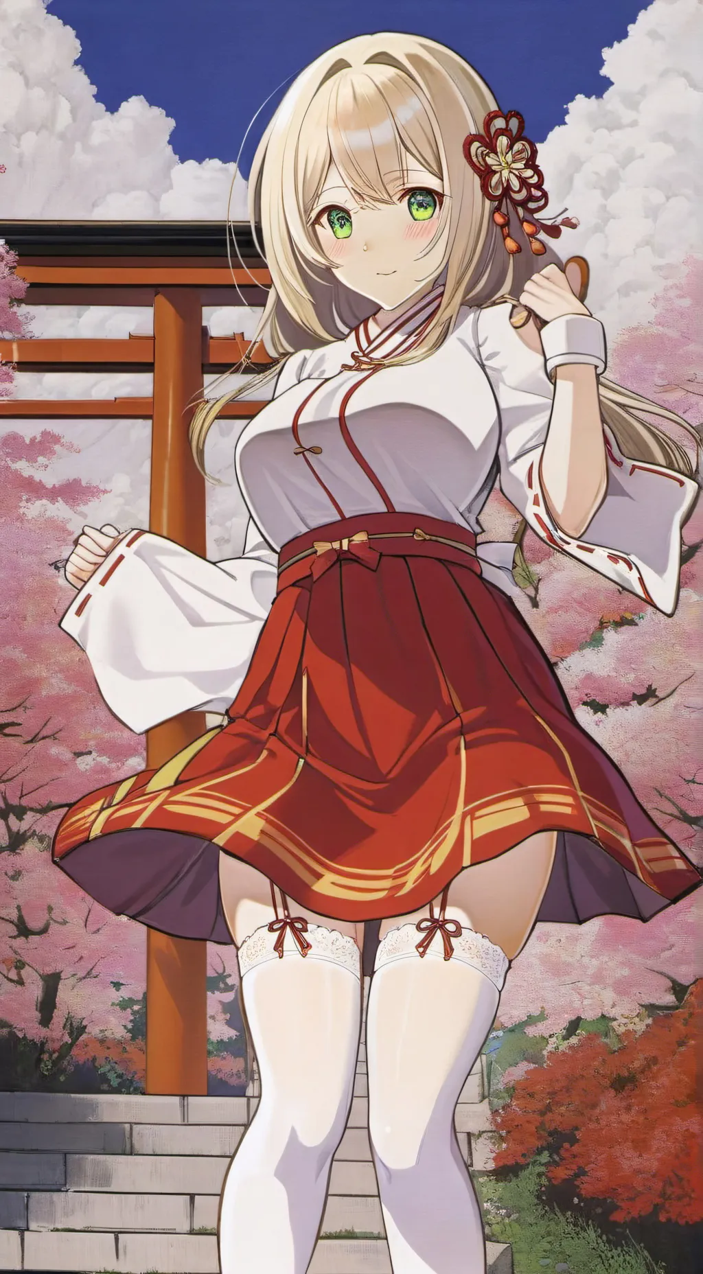 ai character: Makoto (Giantess) background