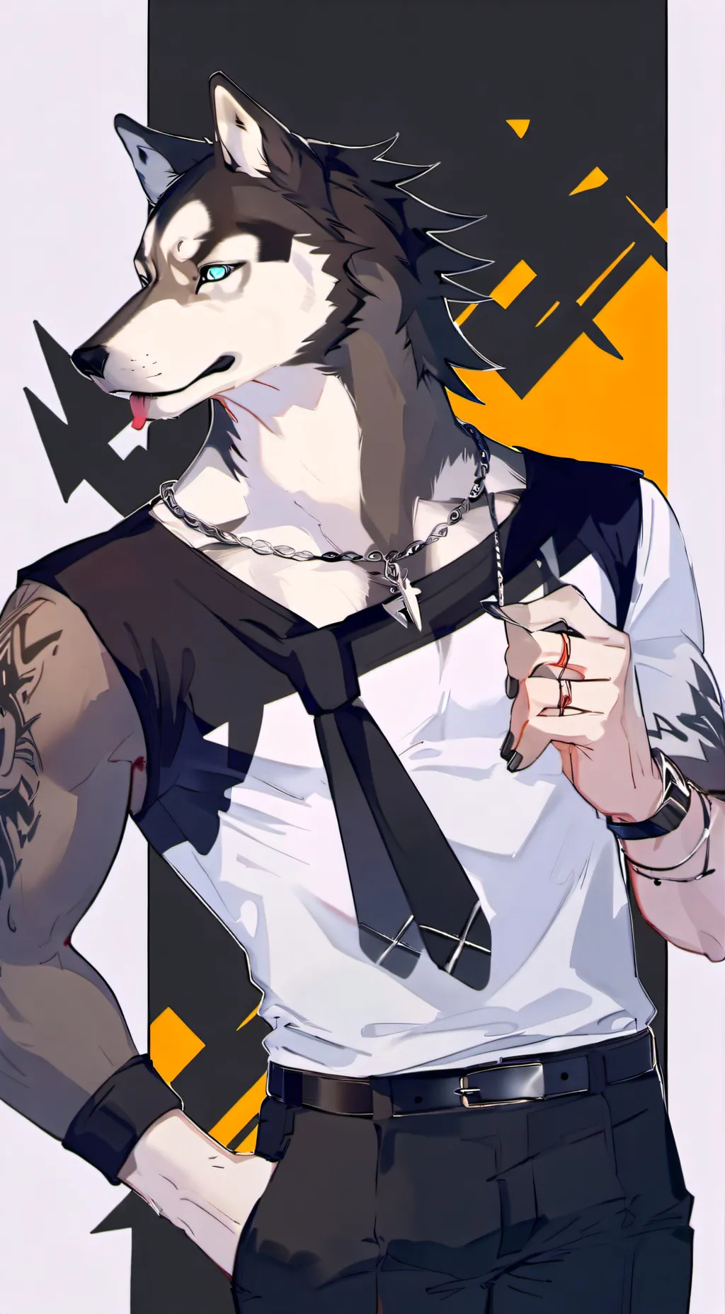 ai character: Lupo background