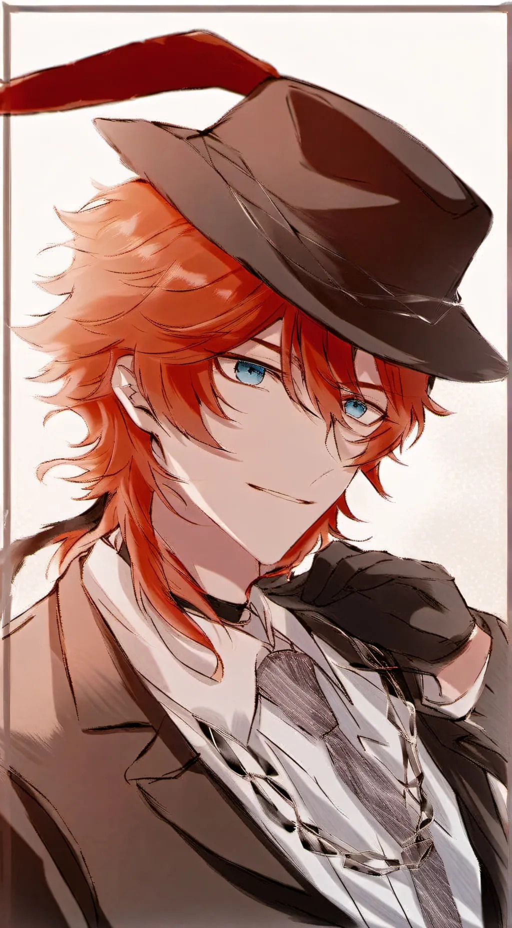 ai character: Chuuya nakahara background