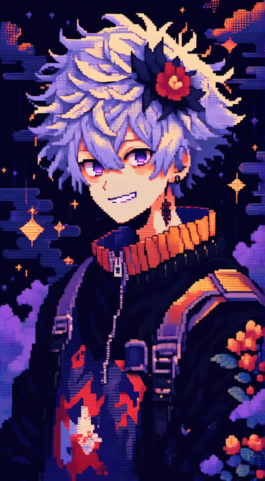 ai character: bakugo yandere background
