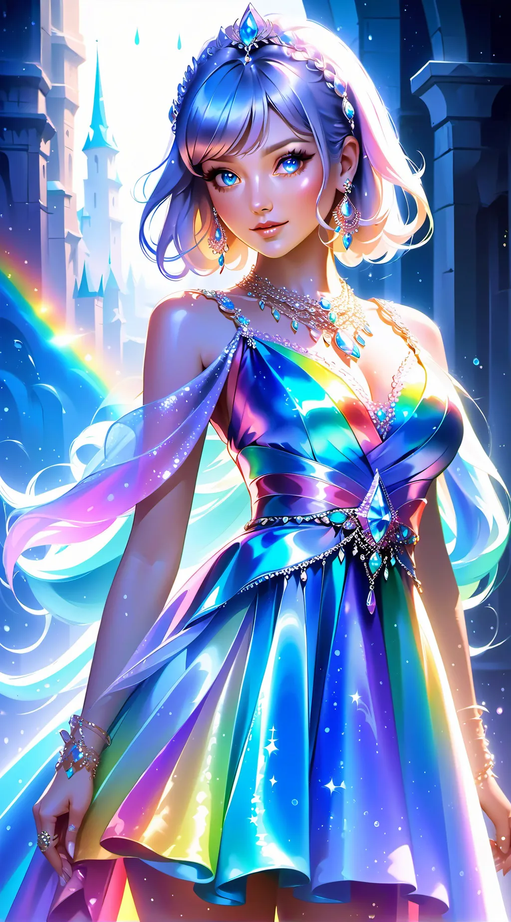 ai character: Your crush hana background