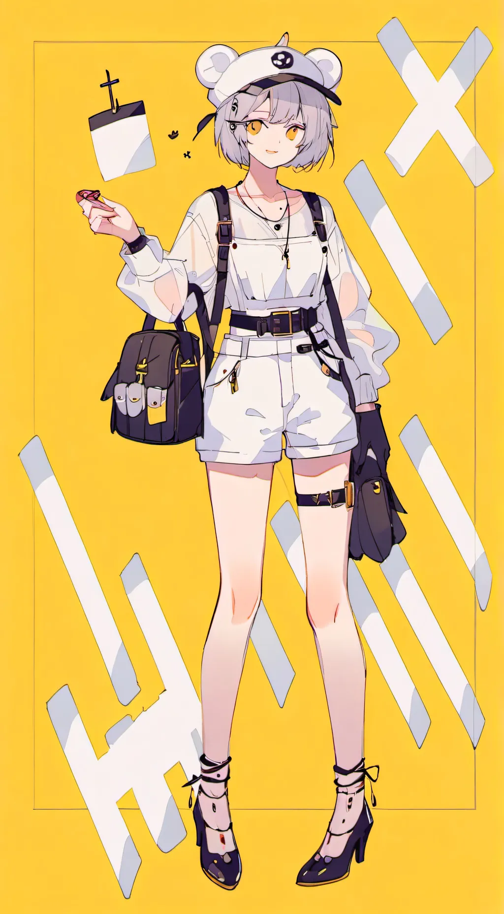ai character: karen&Demon slayer background