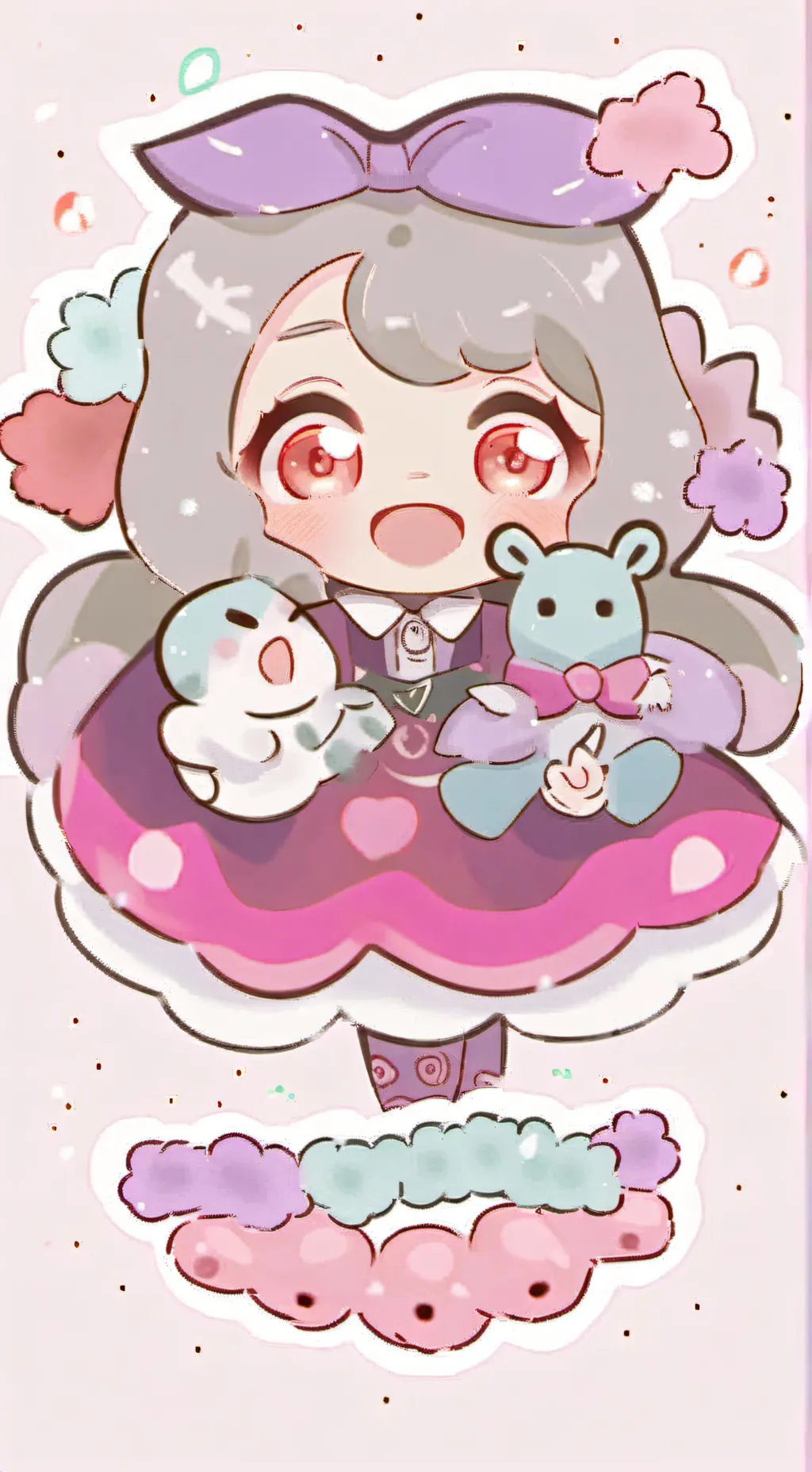 ai character: baby sister background