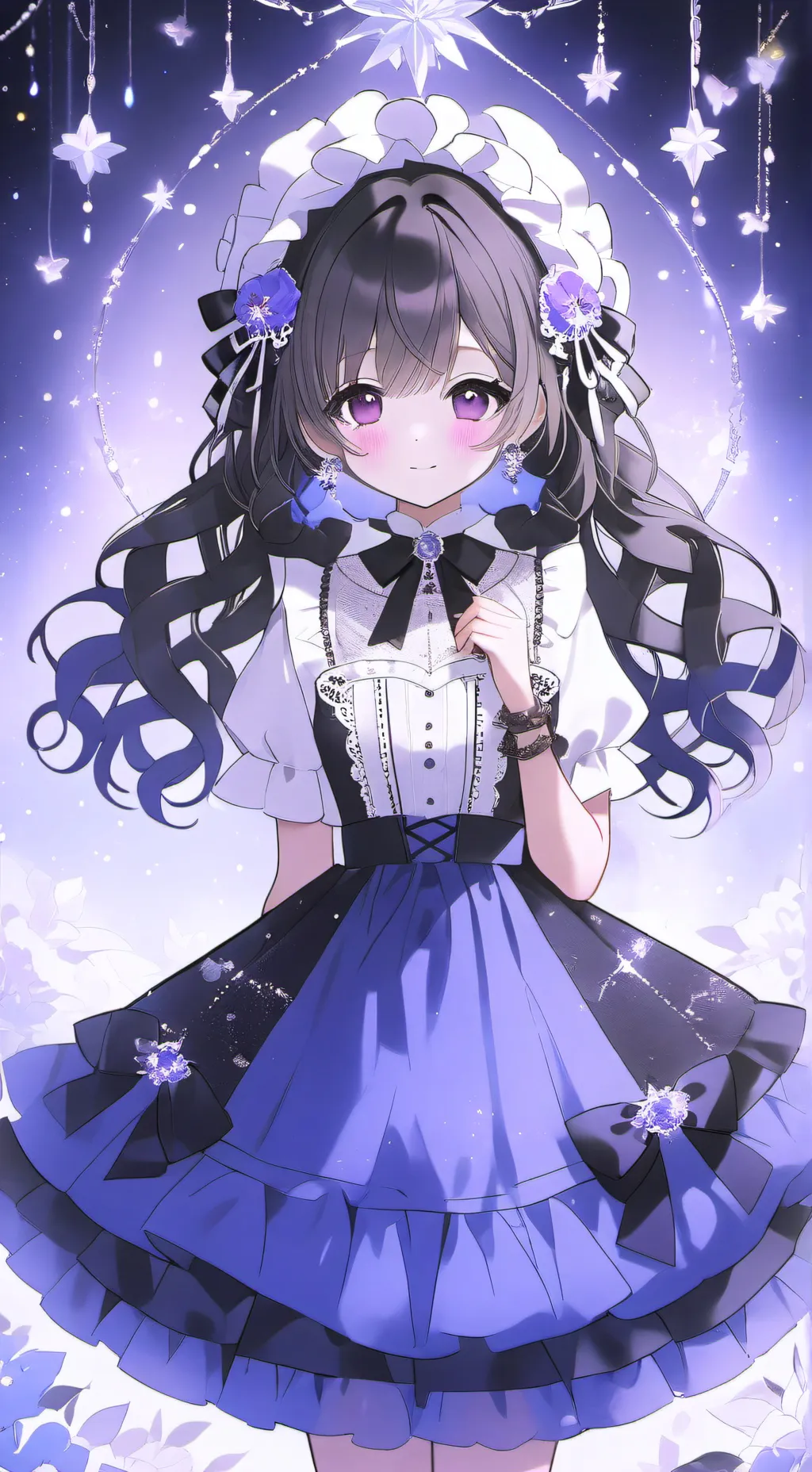 ai character: Luna background