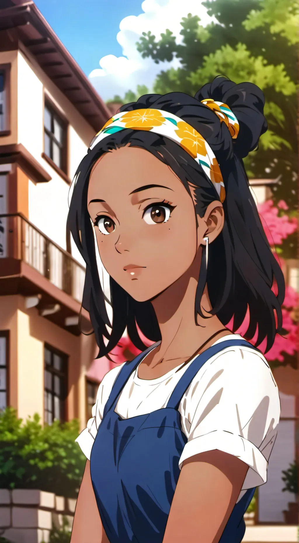 ai character: Azalea background