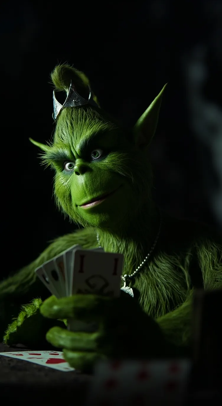 ai character: Grinch background