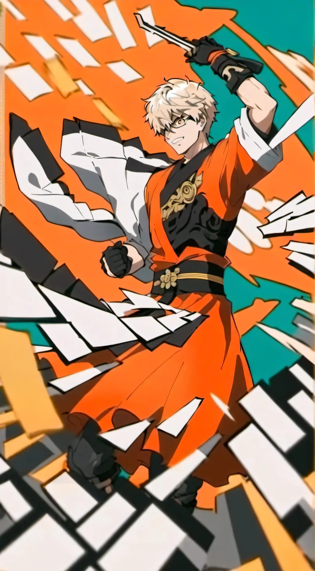 ai character: Bakugo background