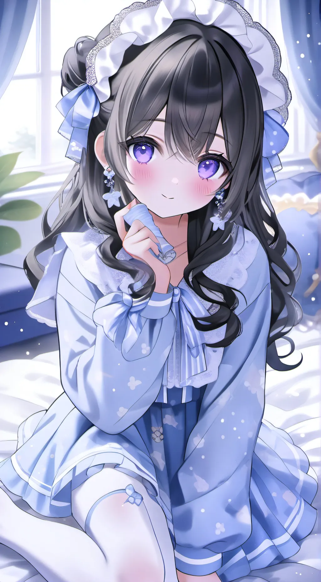 ai character: emilia background