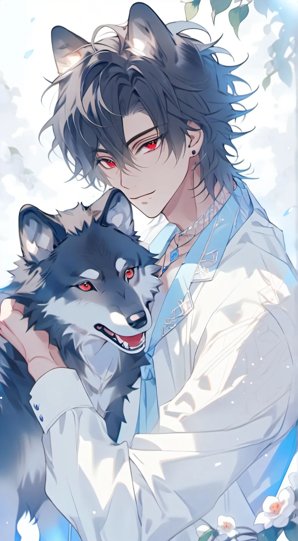 ai character: Ash background