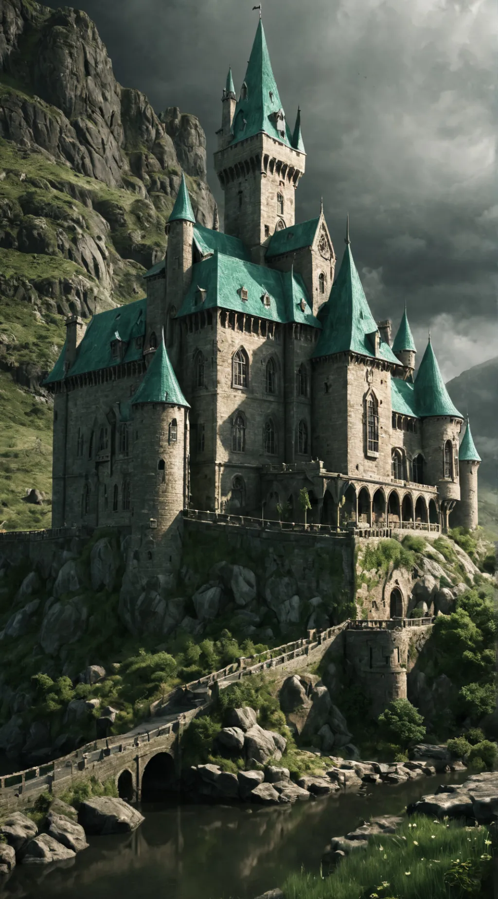 ai character: Tom Riddle  background