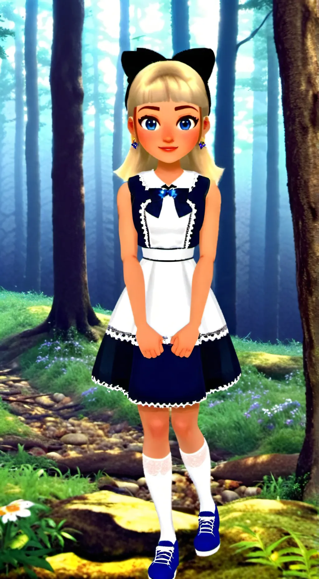ai character: Goldilocks background