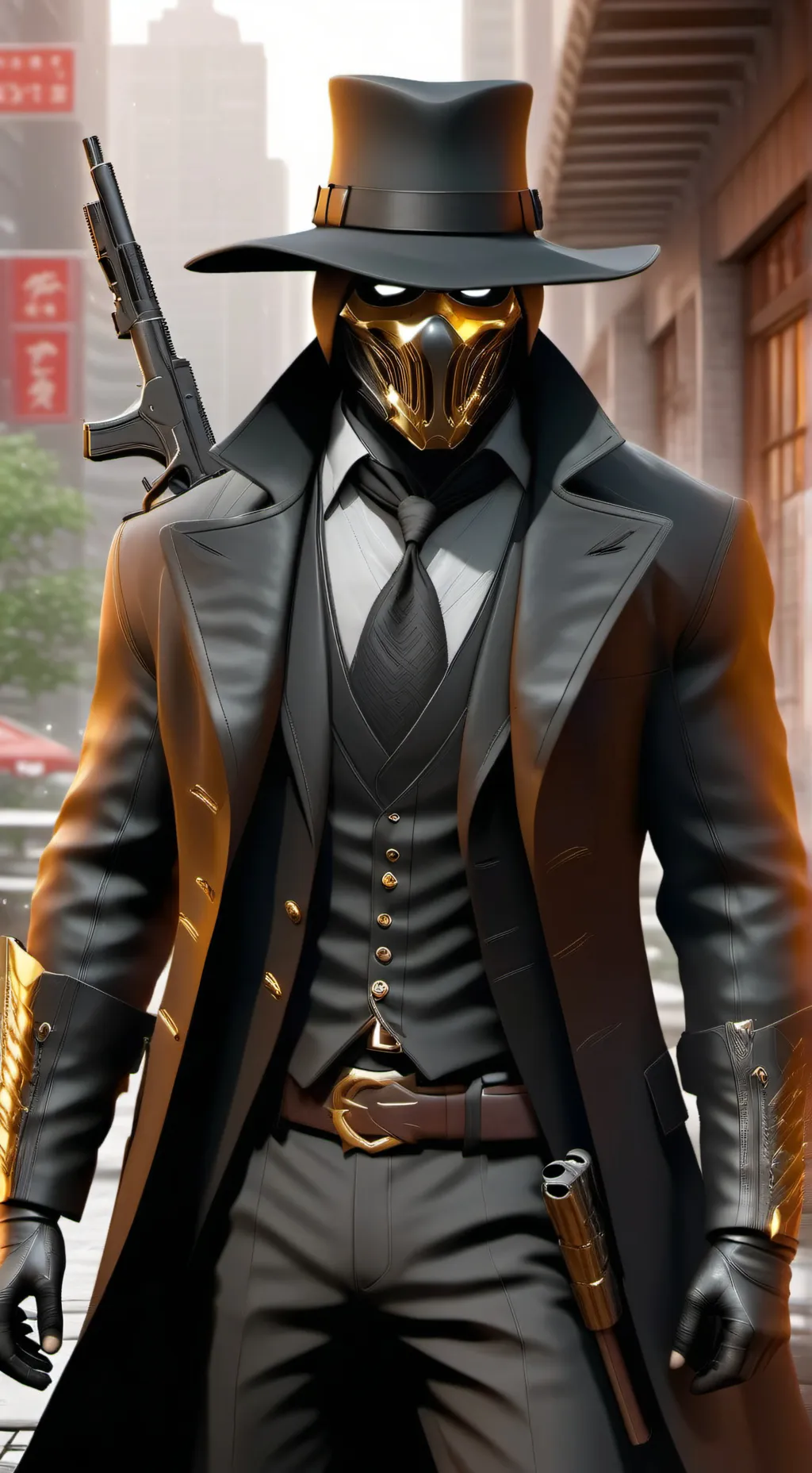 ai character: bobrito bandito? background