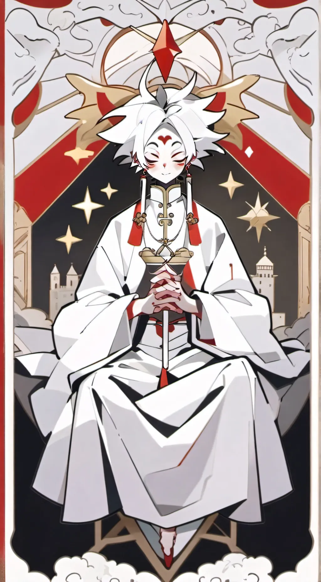 ai character: lucifer hh  background