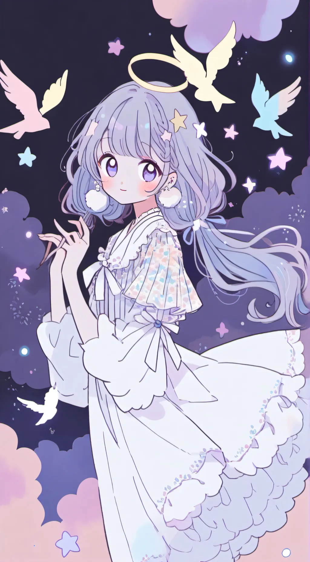 ai character: gioia background