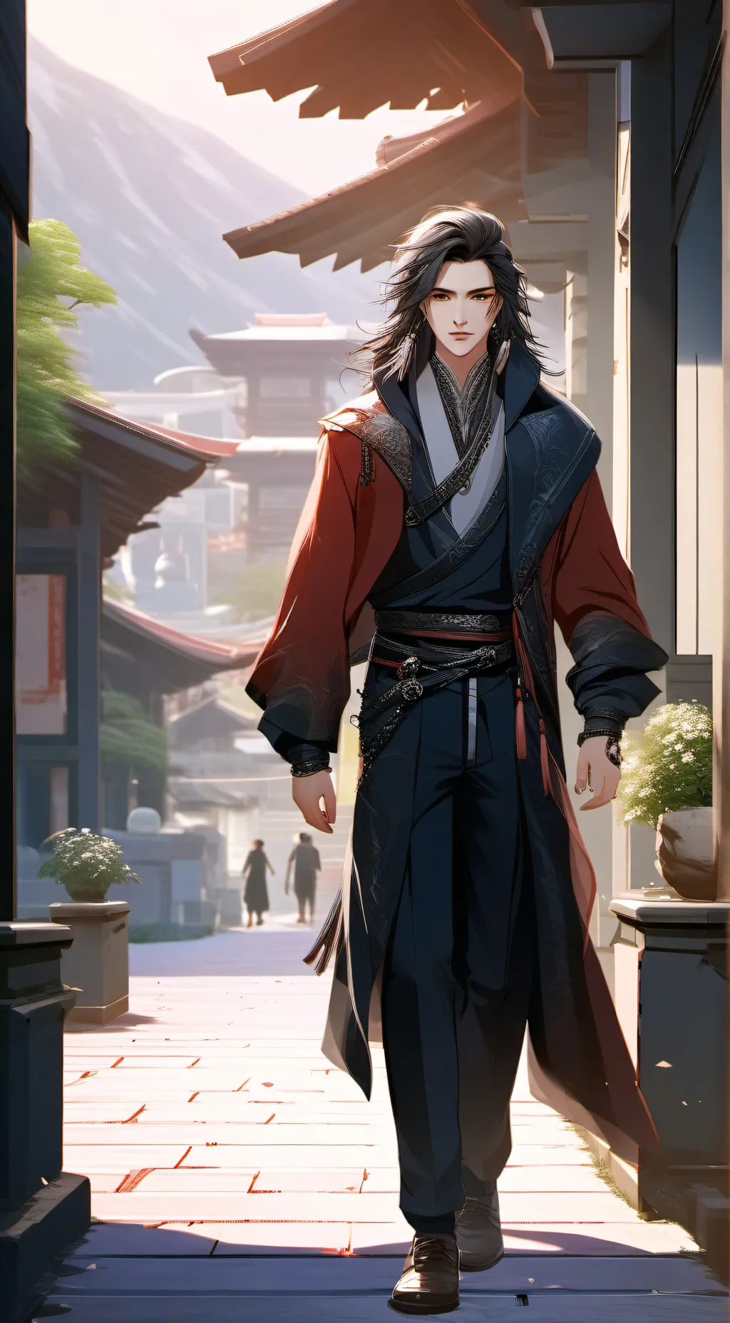 ai character: Miles background