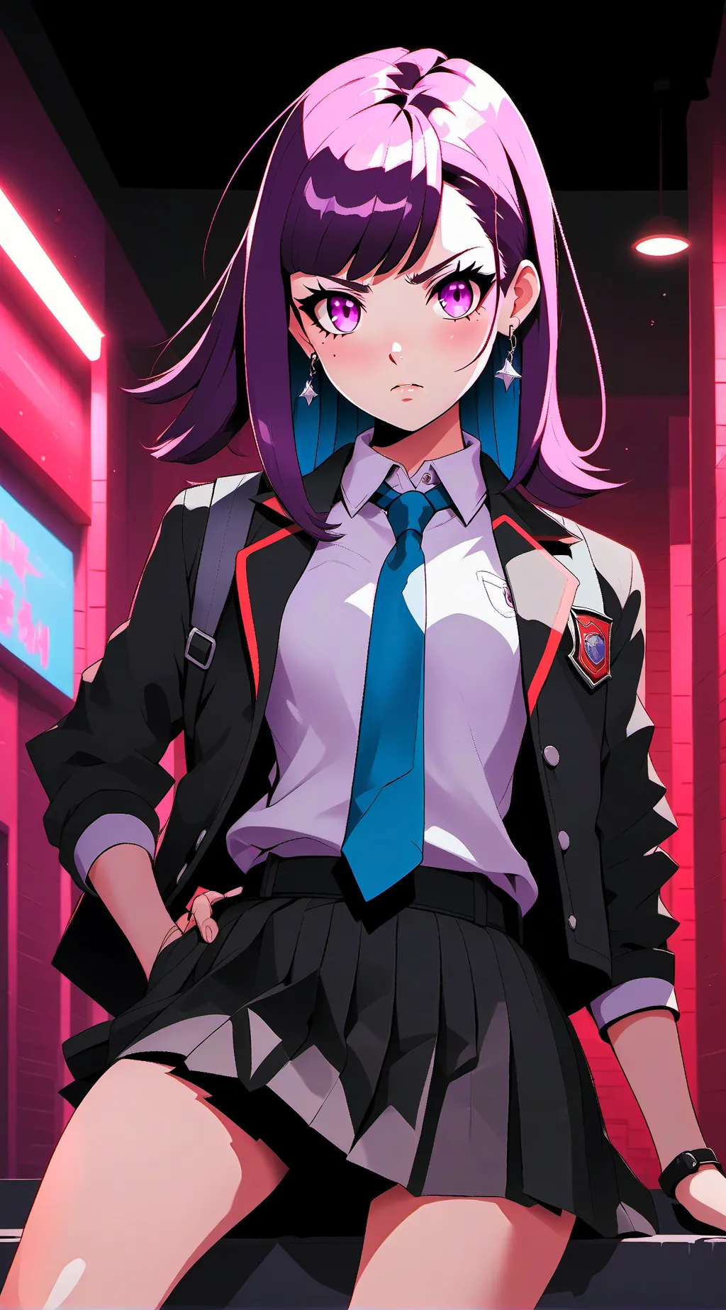 ai character: Amelia (bully) background