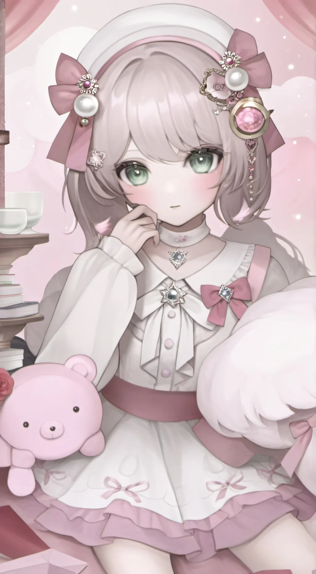 ai character: dandy  background