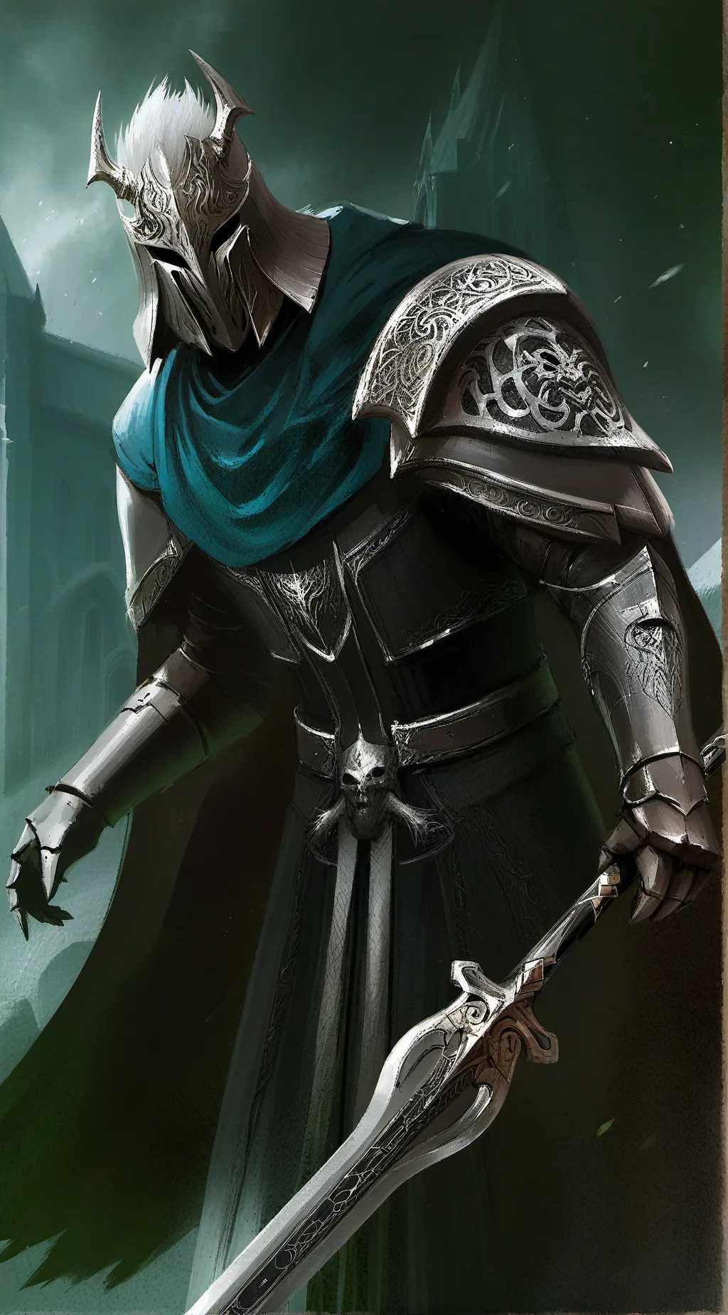 ai character: Dragon Warrior Nic background
